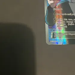 GIOVANNI'S SCHEME TRAINER 162/162 HOLO FULL ART BREAKTHROUGH POKEMON CARD NM - Image 3