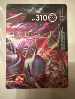Pokemon Mewtwo V-Union SWSH159/160/161/162 Holo Black Star Promo Card Set Of 4 - Image 5