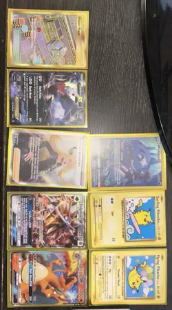 Pokemon Cards EX,GX,V.FullArt, Little Card Binder And Jumbo Cards - Image 1