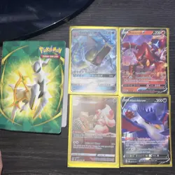 Pokemon Cards EX,GX,V.FullArt, Little Card Binder And Jumbo Cards - Image 2