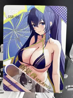 New Jersey Azur Lane SSR SR-05 Dream of Desire Goddess Story Anime Waifu Card - Image 1