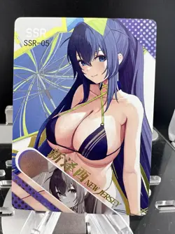 New Jersey Azur Lane SSR SR-05 Dream of Desire Goddess Story Anime Waifu Card - Image 2