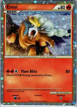 Entei - HGSS20 Holo HGSS Promos - Pokemon Card - NM - Image 1