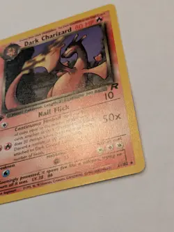 Dark Charizard 2000 Non Holo 21/82 Pokemon Card 1st Ed. Ready To Grade!! - Image 4