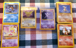 Vintage Pokemon Card Lot - 2 Holo + 100 Non-Holo - Base / Fossil Era - Fast Ship - Image 1