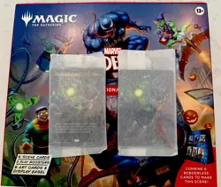 MTG Magic Spiderman Spideys Sensational Showdown Scene & Art Cards (SEALED PACK) - Image 1