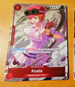 ONE PIECE ENGLISH CARD GAME HOLO CARTE CARTE KOALA P-069 ALT EN JCC MINT - Image 1
