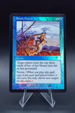 Brain Freeze: 2003 Magic the Gathering - Scourge Foil - Image 1