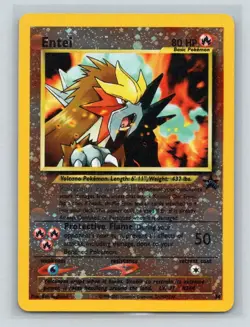 Pokemon Entei Black Star Promo Reverse Holo 34 - Image 1