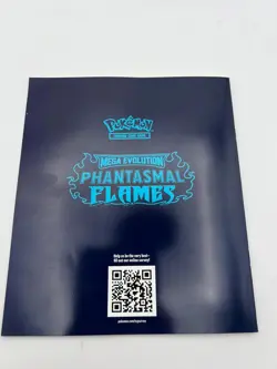 Pokemon TCG Mega Evolution Phantasmal Flames Player’s Guide Booklet 🐉 - Image 2