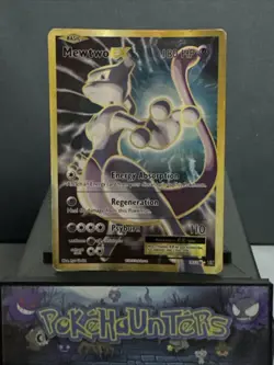 Pokemon Card Mewtwo EX 103/108 Evolutions Full Art Rare Played - Image 1
