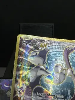 Pokemon Card Mewtwo EX 103/108 Evolutions Full Art Rare Played - Image 4