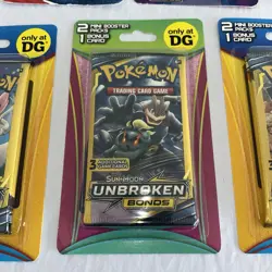 Pokemon Lot 3 Unbroken Bonds DG Packs | 2 Steam Siege | 2 Battle Styles - Image 3