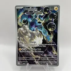 Pokemon Center Thundurus Black Bolt SVP 209 ETB Promo NM - Image 1
