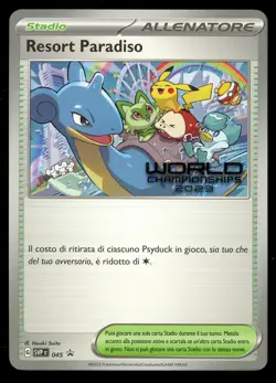 Pokemon Italian Paradise Resort SVP 045 World Championships 2023 Yokohama Promo - Image 1