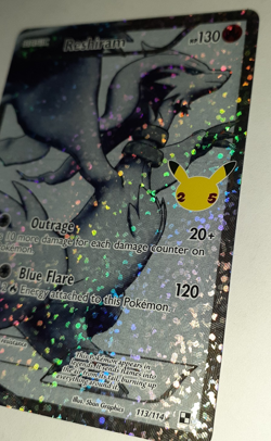 Reshiram 113/114 Pokemon Celebrations Classic Collection Near Mint, pack fresh - Image 1