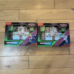Pokemon Greninja ex & Kingdra ex Special Illustration Collection Boxes Sealed - Image 1
