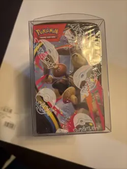 SEALED Pokemon Mega Evolution Phantasmal Flames Booster Box with protector ￼ - Image 4