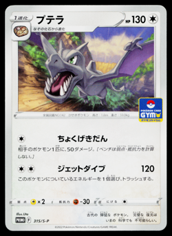 AERODACTYL 315/S-P SWORD & SHIELD PROMOS JAPANESE POKEMON TCG - Image 1