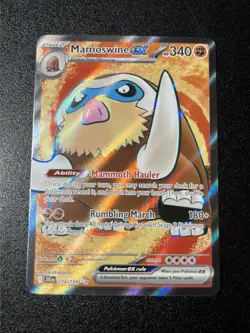 Mamoswine ex 174/159 SV Journey Together Ultra Rare Pokemon NM - Image 1