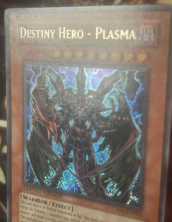 Yugioh: Destiny Hero - Plasma - CT04-EN003 - Secret Rare - Limited Edition - LP - Image 3