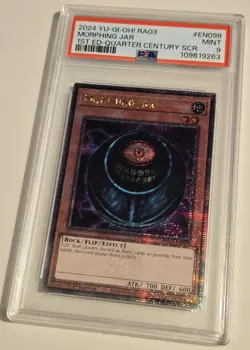 2024 YU-GI-OH! QUARTER CENTURY BONANZA Morphing Jar RA03-EN098 QCR PSA 9 - Image 3