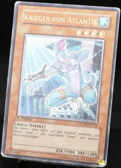 Yu-Gi-Oh! Krieger Von Atlantis FOTB-DE016 1.Edition Ultimate Rare [P] | DE 2007 - Image 3