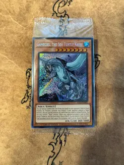Gameciel, the Sea Turtle Kaiju - BLC1-EN005 - Secret Rare YuGiOh - Image 1