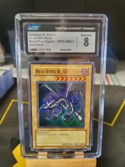 Red-Eyes Black Dragon *CGC 8 RP01-EN011 * Ultra Rare * Retro Pack * Yugioh - Image 1