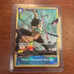 Three Thousand Worlds English OP03-057 Full Alt Art One Piece TCG PRB-01 - Image 1