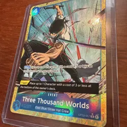 Three Thousand Worlds English OP03-057 Full Alt Art One Piece TCG PRB-01 - Image 2
