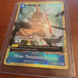 Three Thousand Worlds English OP03-057 Full Alt Art One Piece TCG PRB-01 - Image 4
