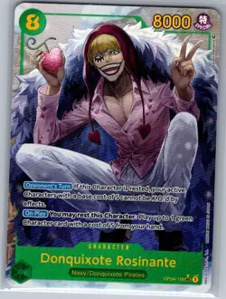 Donquixote Rosinante (Alt Art) OP04-119 English - One Piece - NM - Image 1