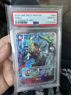 Sanji (Parallel) OP07-064 500 Years in the Future Foil - Image 1