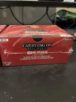 2 X One Piece OP-13 Booster Box Sealed Box English | Carrying On His Will - Image 3