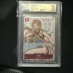 Nami - OP01-016 (Alternate Art) OP01-016 One Piece Promo jpn BGS 10 - Image 1