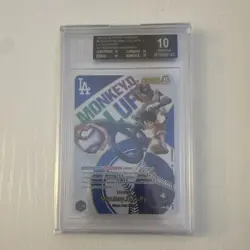 Bandai One Piece Monkey D. Luffy LA Dodgers Promo Leader Black Label BGS 10 2025 - Image 1