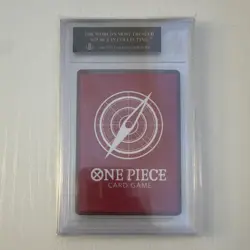 Bandai One Piece Monkey D. Luffy LA Dodgers Promo Leader Black Label BGS 10 2025 - Image 2