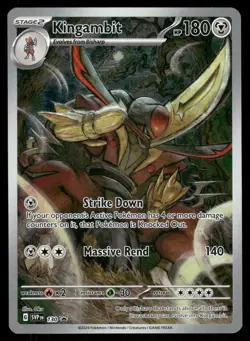 Kingambit #130 Pokemon SV: Scarlet & Violet Promo Cards - Image 1