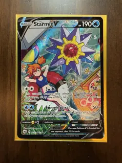 Pokemon Starmie V TG13/TG30 Full Art Ultra Rare Holo Astral Radiance Card - Image 1