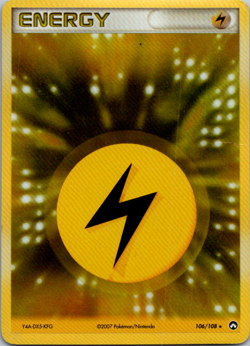Lightning Energy - 106/108 - Pokemon Power Keepers Holo Card - Image 1