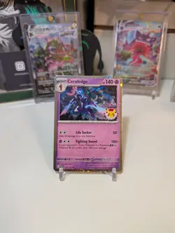 Ceruledge Pokemon Day 2024 Stamped Unsealed Promo Card Paldean Fates 040/091 - Image 1