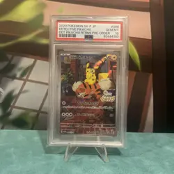 PSA 10 Detective Pikachu Pokemon Card 098/SV-P Nintendo Switch Promo Japanese - Image 1