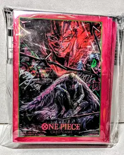 One Piece Card Game Official Sleeves | Donquixote Doflamingo | 70 Sleeves | New - Image 1