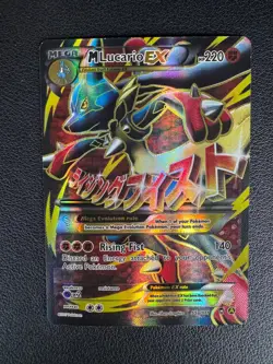 Pokemon Card - M Lucario EX 55a/111 Furious Fists Full Art Ultra Rare Holo - Image 1