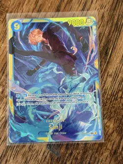 One Piece CCG Sanji OP06-119 Wings of the Captain Foil Card - Image 1