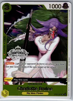 Charlotte Brulee Store Championship Participation ST07-007 - One Piece Card - NM - Image 1