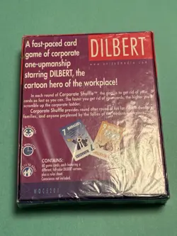 Dilbert Corporate Shuffle Card Game by Wizards Of The Coast Brand New/Sealed - Image 2
