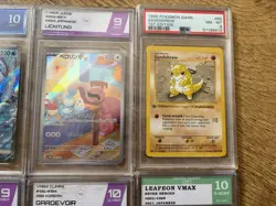 Pokemon Graded Cards Joblot Bundle 10 Slabs - Image 3