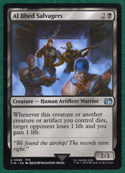 Al Bhed Salvagers - FINAL FANTASY FIN #88 - Magic: The Gathering MTG Card - Image 1